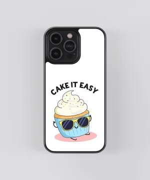 Cake It Easy Glass Phone Case Cover Protective barrier