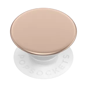 Snap One Grip Rose Gold Aluminum PopGrip