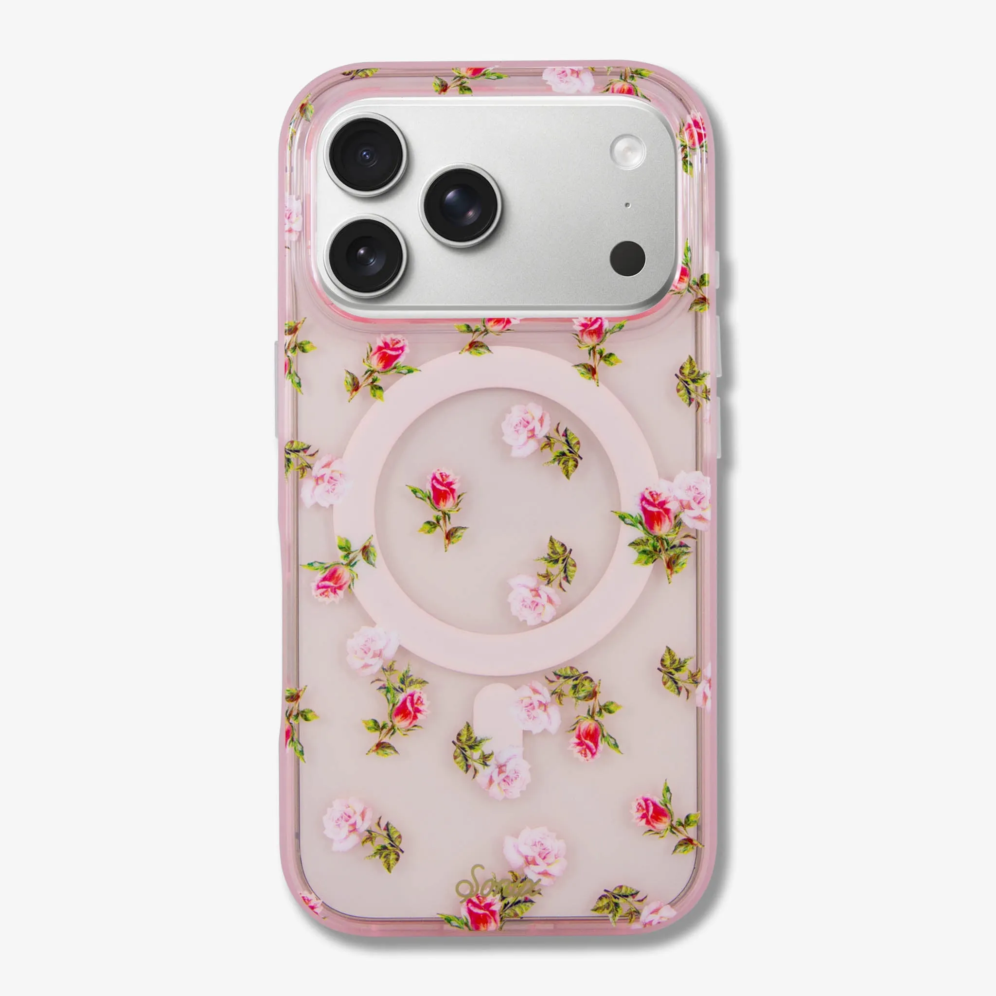 Durable Edge Layer Smooth Surface Roses are Red MagSafe? Compatible iPhone Case