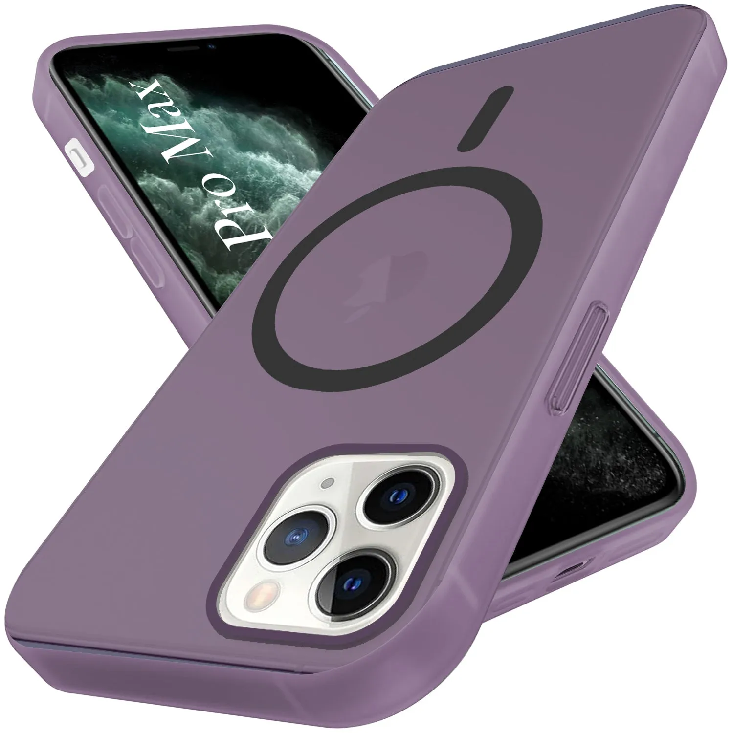 Flexible Pattern For Apple iPhone 11 Pro Max Back Cover Case (Frosted Matte Feel | MagSafe Compatible Wireless Charging | Polycarbonate Material)