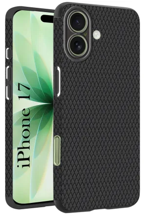 For Apple iPhone 17 Back Cover Case (Camera Protection | Side Grip Texture | Soft and Flexible) Flexible Touch
