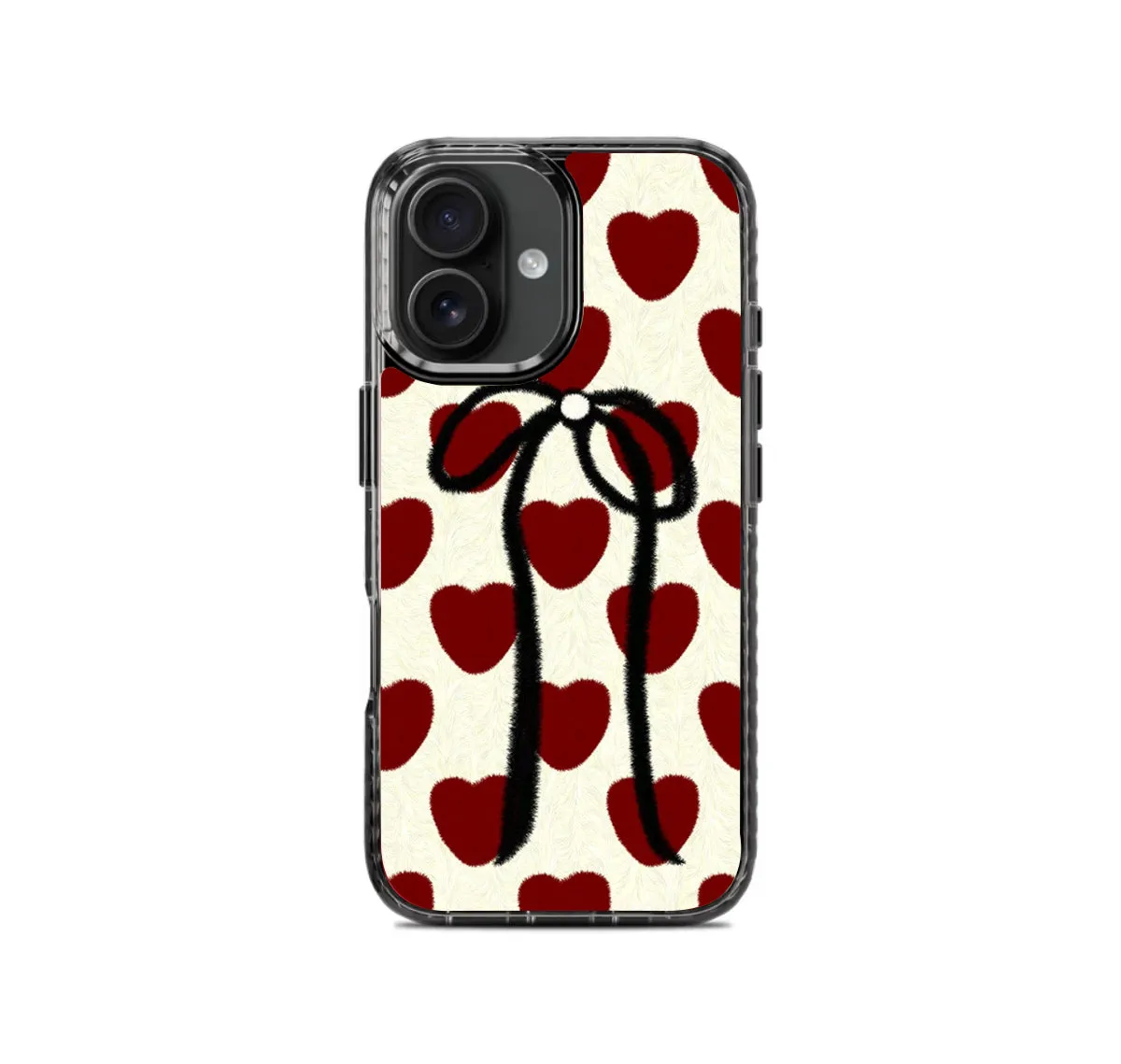 Comfort Detail Luxury Finish Coquette Hearts Pattern Stride 2.0 Phone Case Cover