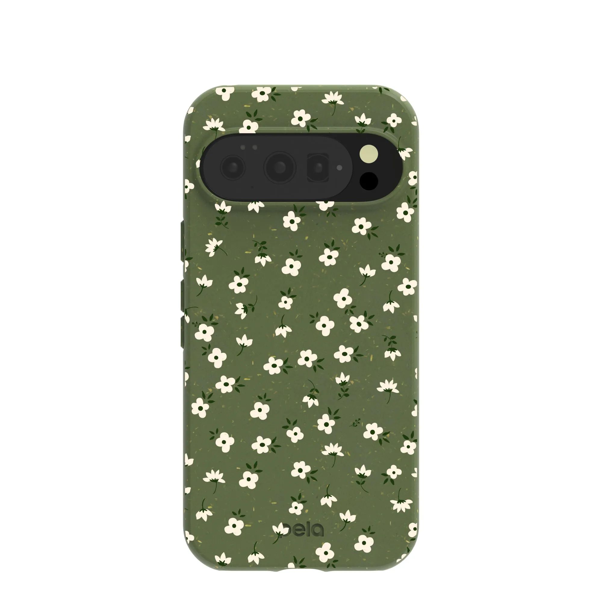 Glossy Finish Look Forest Floor Ditzy Greens Google Pixel 10/10 Pro Case