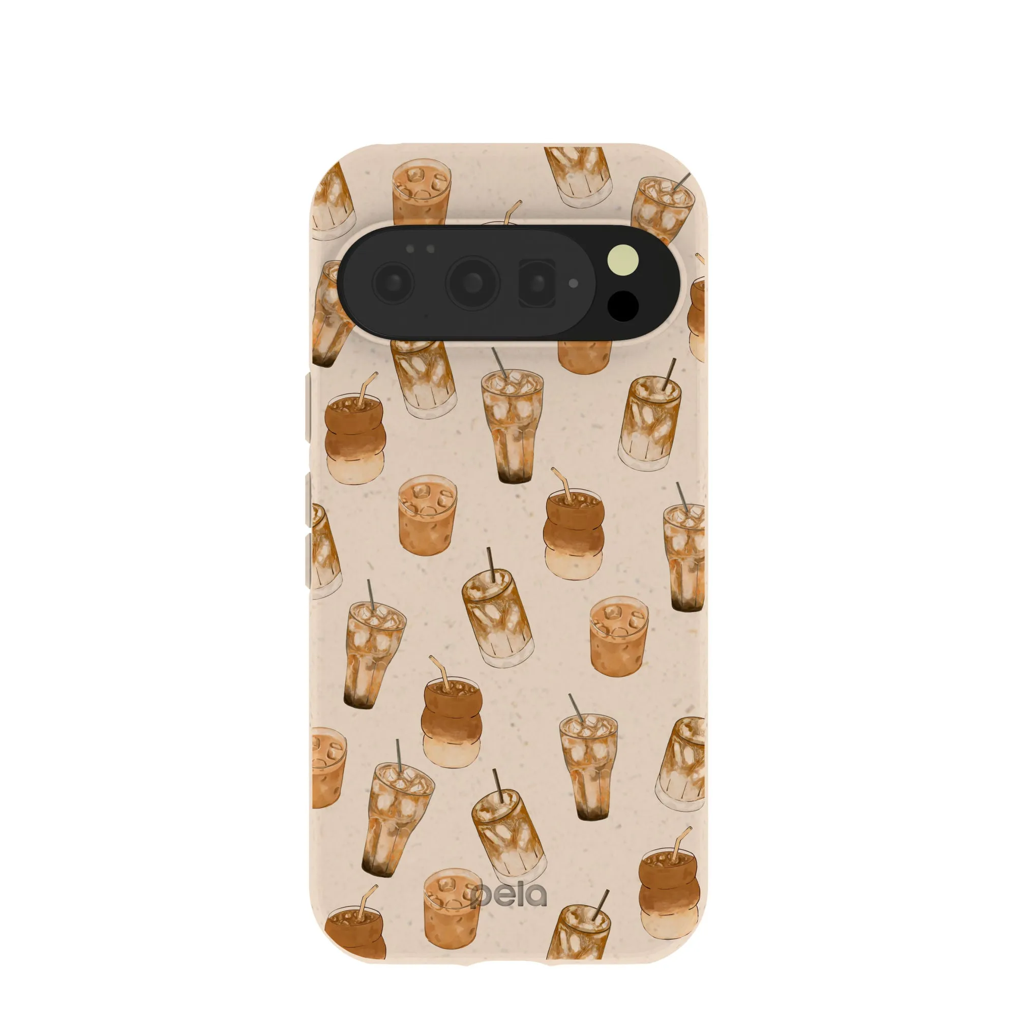 Seashell Latte Love Google Pixel 10/10 Pro Case Vibrant pattern Clean Texture