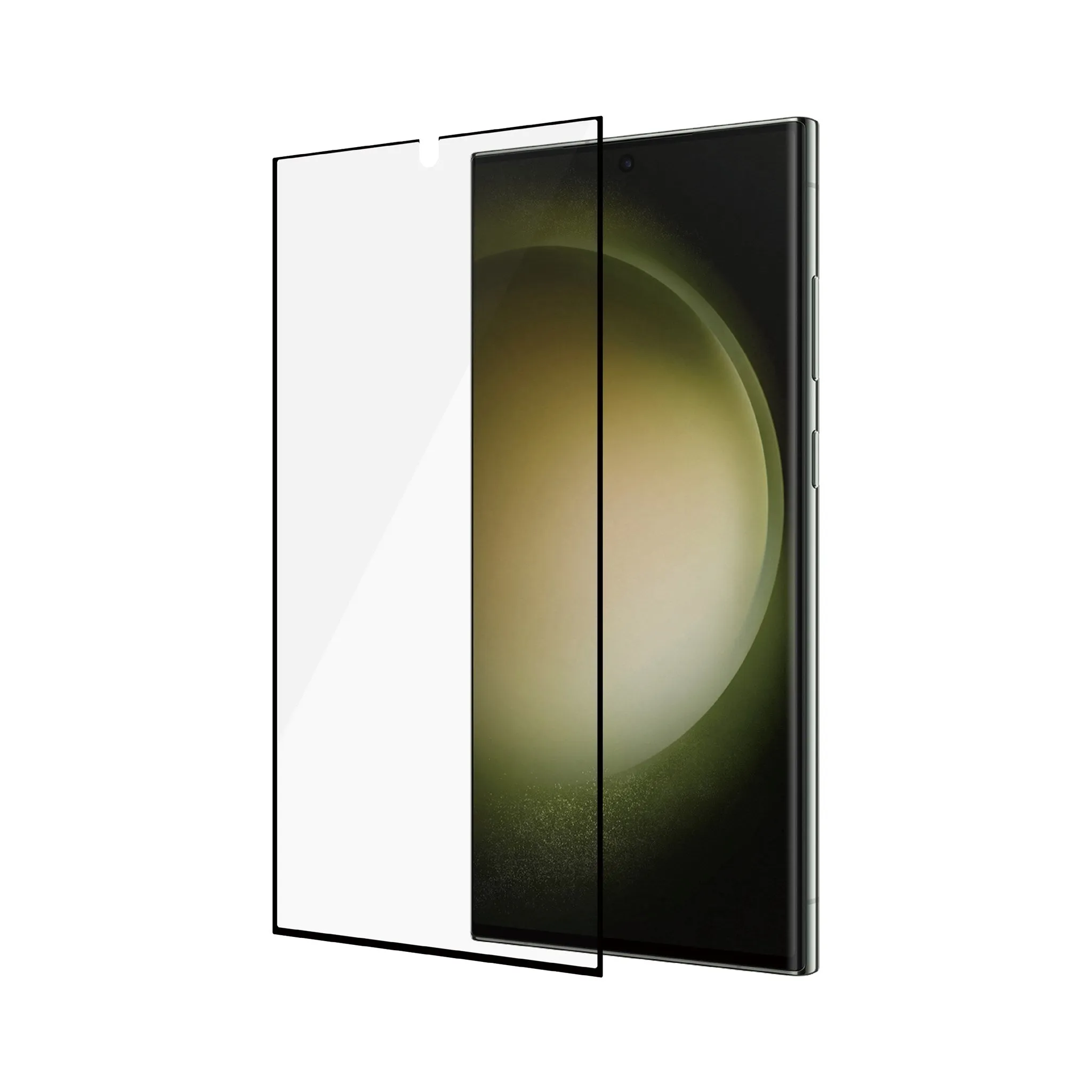 wear resistant film Tempered Glass Film SAFE. by PanzerGlass? Screen Protector Samsung Galaxy S23 Ultra | Ultra-Wide Fit w. EasyAligner