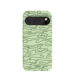 Smooth Outline Sage Green Fairway Google Pixel 10/10 Pro Case