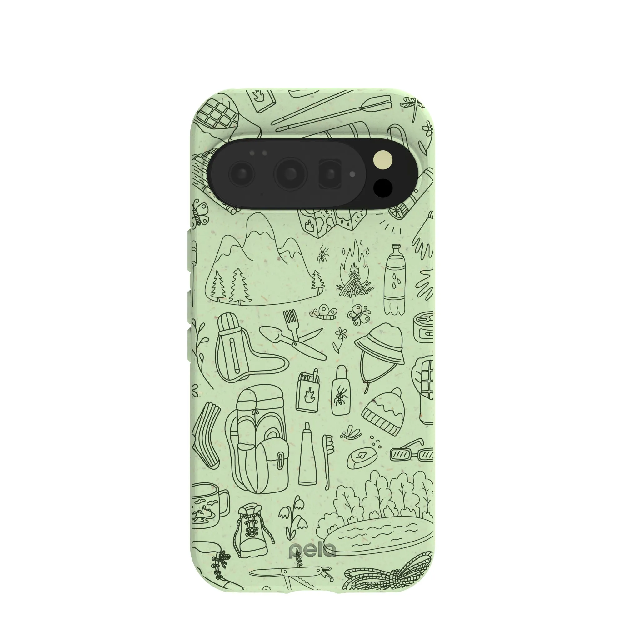 Soft Touching Sage Green Ready to Hike Google Pixel 10/10 Pro Case