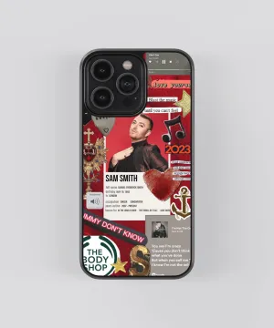 Non Slip Sam Smith Spotify Glass Phone Case Cover