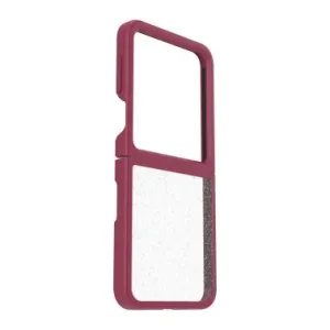 Tactile Feel Impact shield Samsung Galaxy Z Flip6 Otterbox Thin Flex Series Case - Red - Berry Bliss
