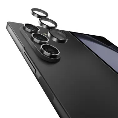 High protection Samsung Galaxy Z Fold6 Case-Mate Aluminum Ring Glass Lens Protector - Black