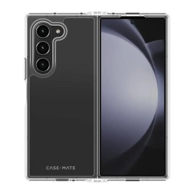 Samsung Galaxy Z Fold6 Case-Mate Tough Case - Clear Lightweight Feel Durable Build Texture