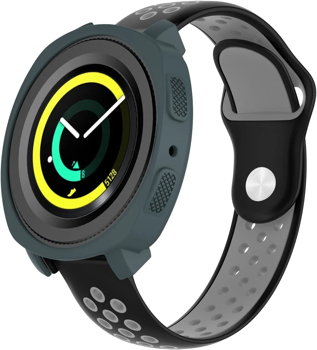 Samsung Gear Sport Silicone Case (Slate) Travel Shield