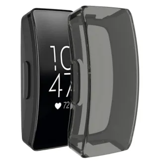 Shock Armor Guarding Adventure Ready Fitbit Inspire (HR) TPU Case (Black)