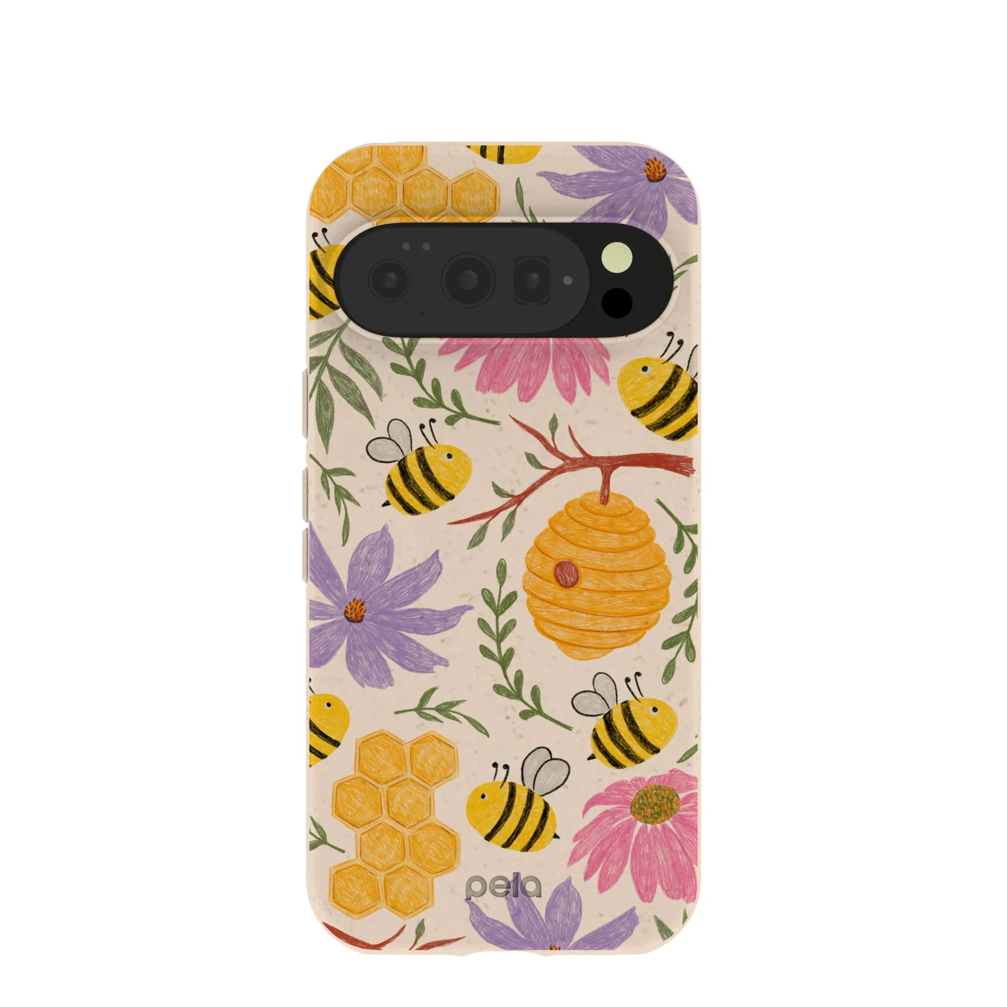 Seashell Bee Life Google Pixel 10/10 Pro Case Strong Grip Shock Layer