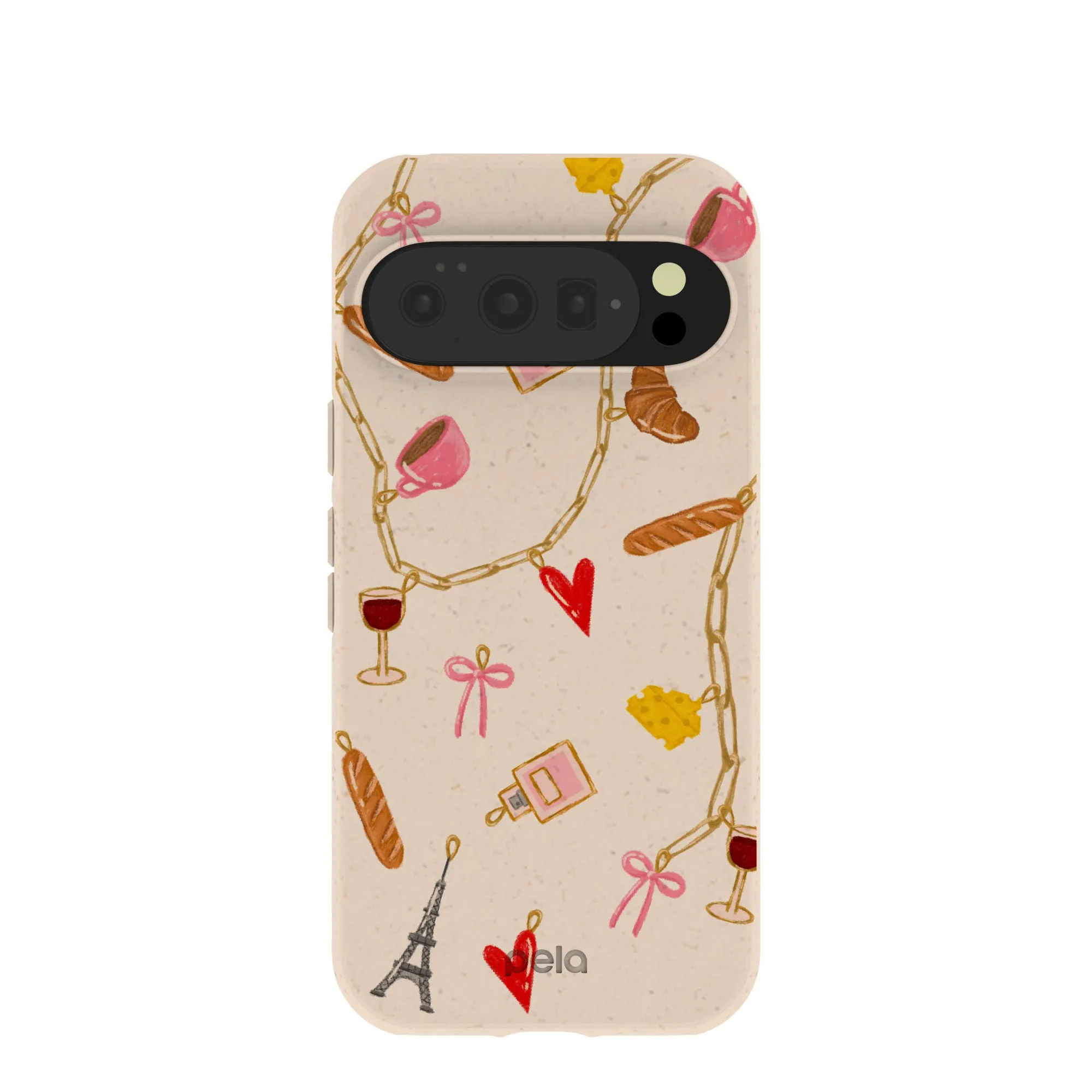 Seashell City of Love Google Pixel 10/10 Pro Case Light Touch Ergonomic Shape