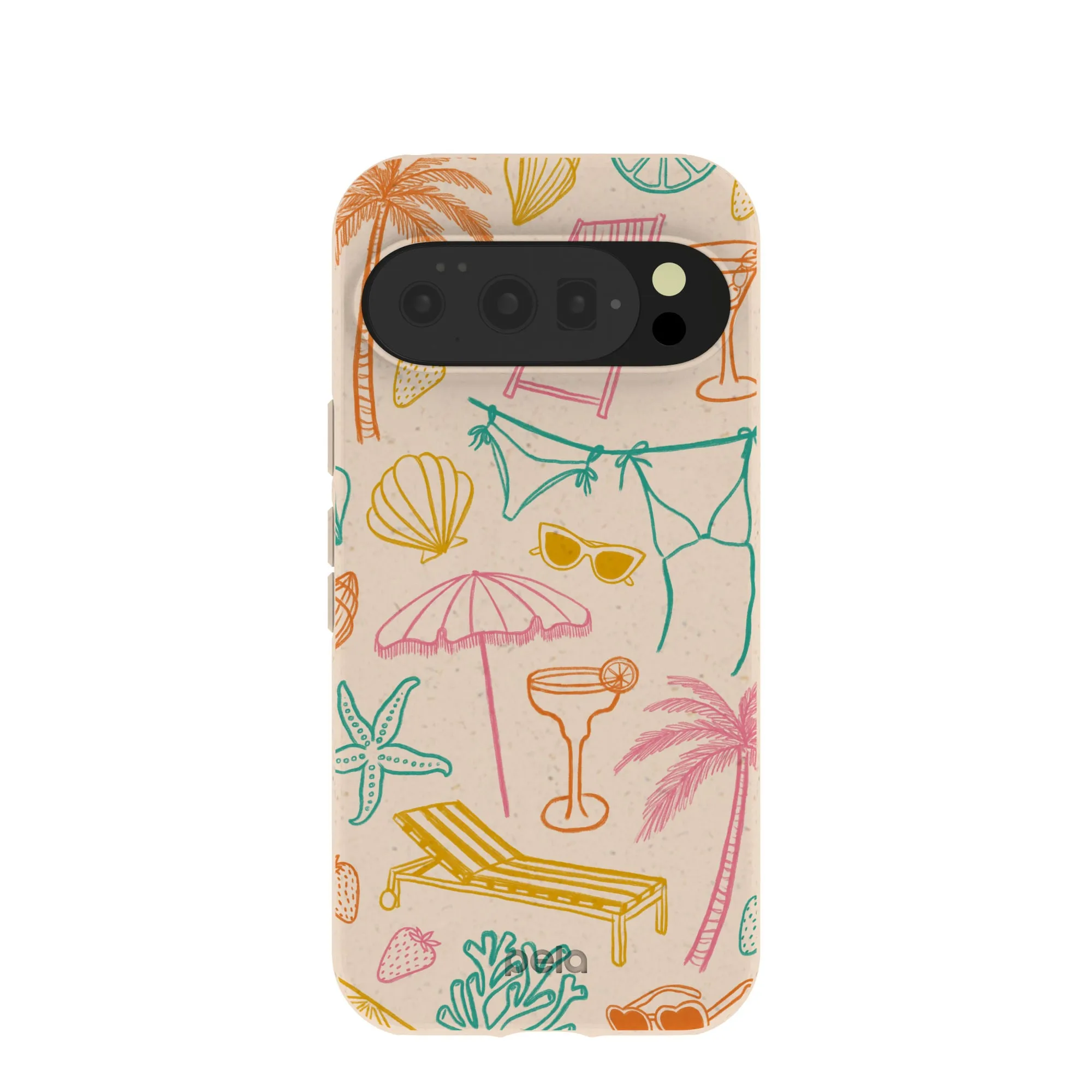 Pocket Ready Affordable option Seashell Coastal Club Google Pixel 10/10 Pro Case