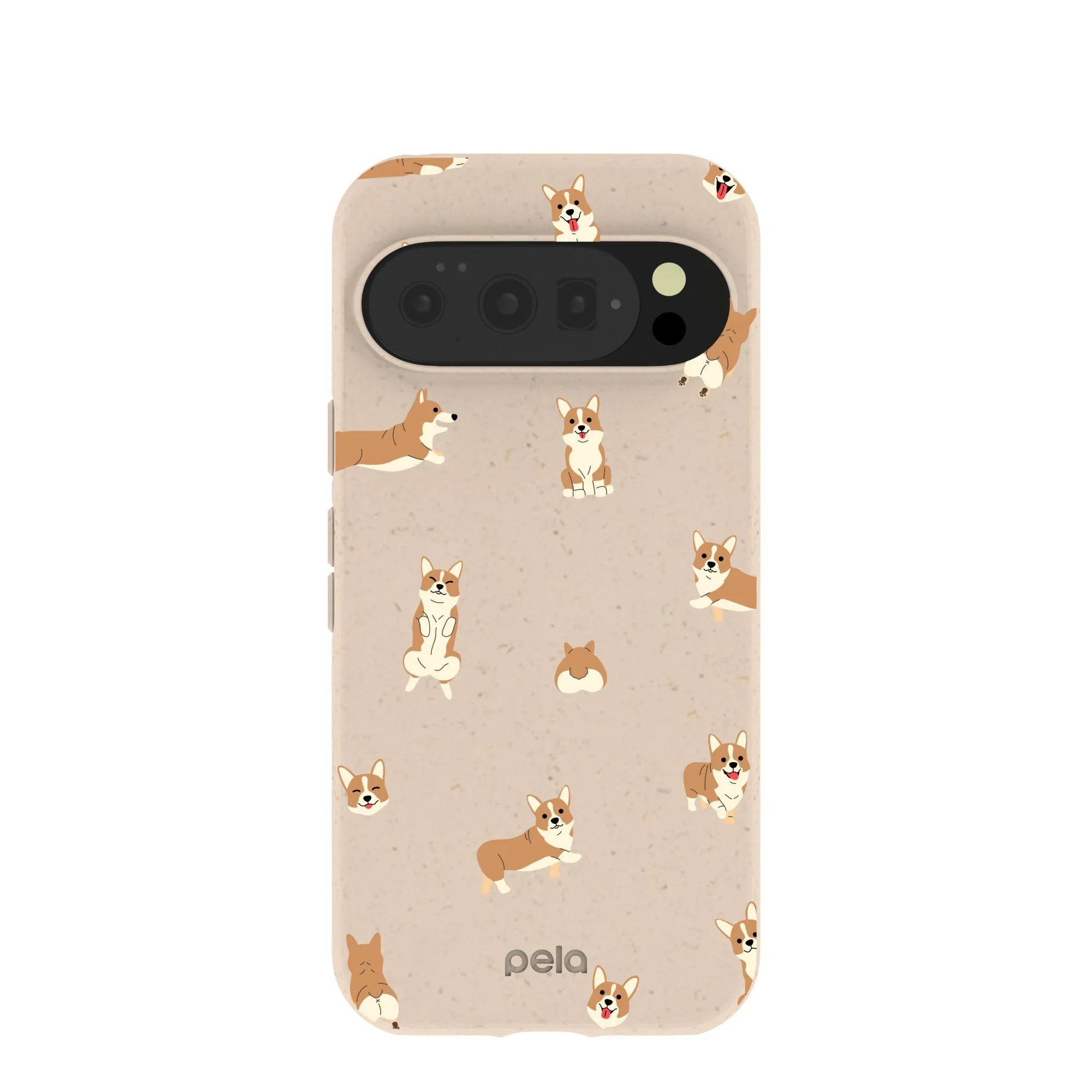 Tough Exterior Seashell Corgi Cuties Google Pixel 10/10 Pro Case