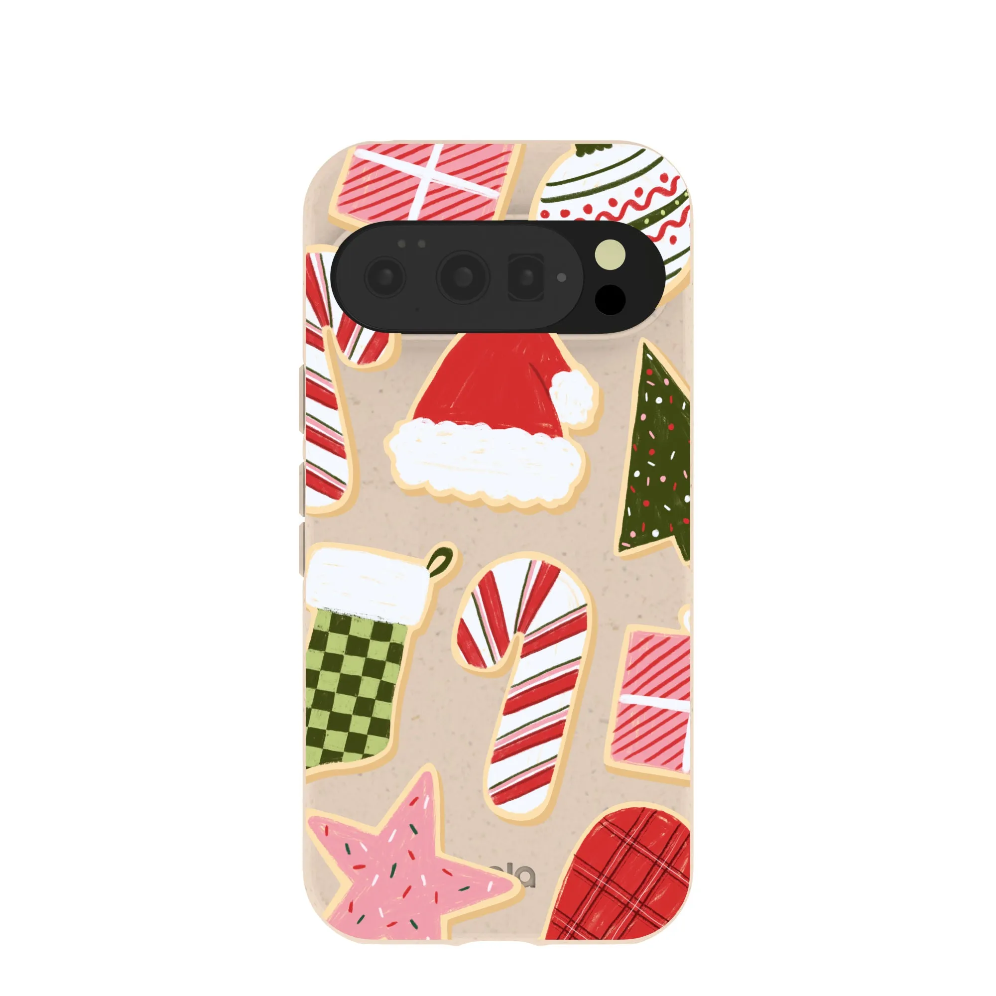 Premium Shield Shock Frame Seashell Festive Cookies Google Pixel 10/10 Pro Case