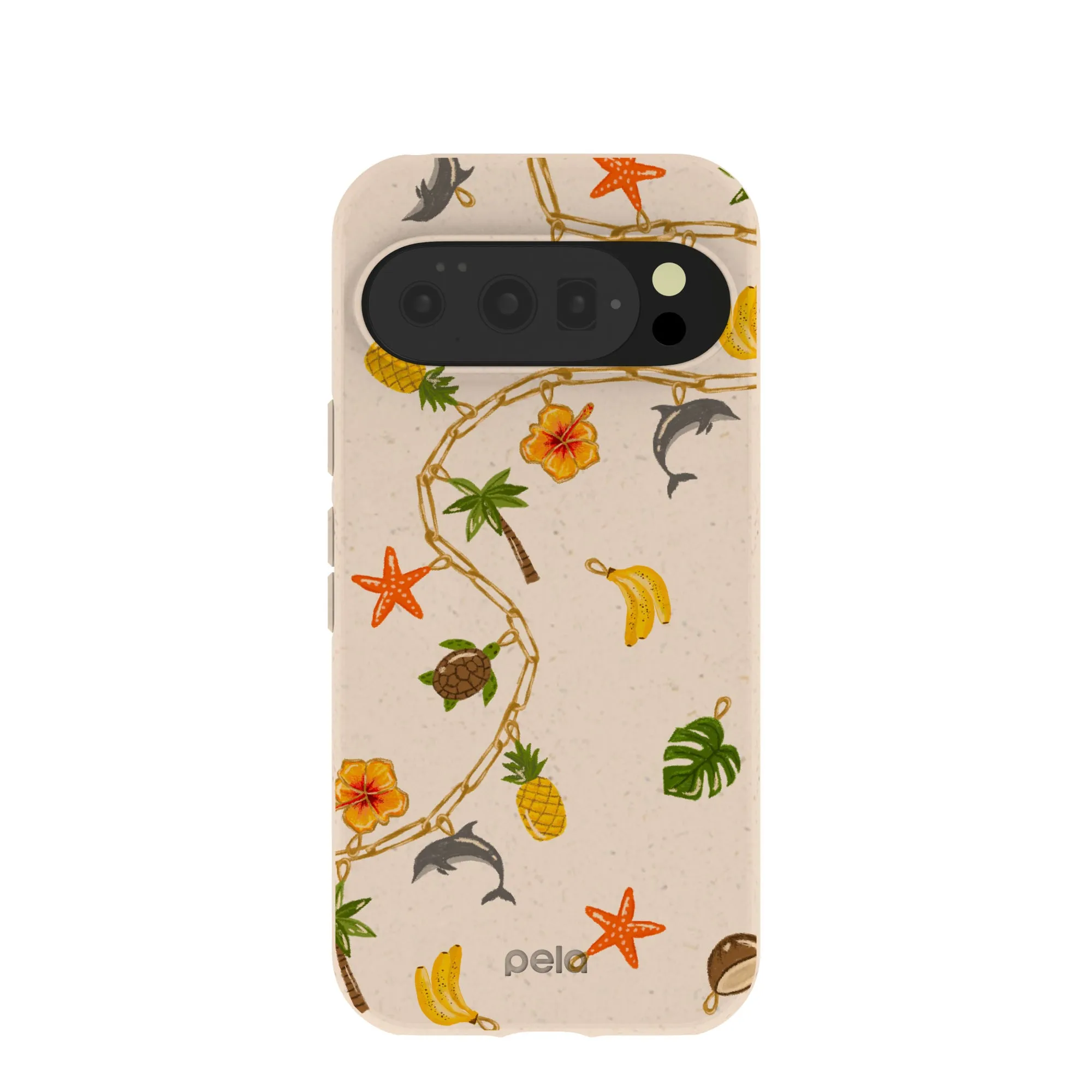 Modern Layer Seashell Island Charms Google Pixel 10/10 Pro Case