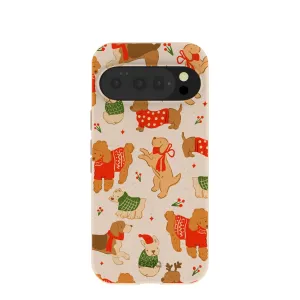 Seashell Jolly Doggos Google Pixel 10/10 Pro Case Casual Texture