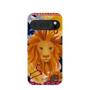 Textured Surface Color Accent Seashell Leo Lion Google Pixel 10/10 Pro Case