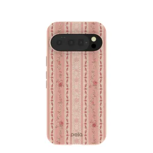 Seashell Opulent Lines Google Pixel 10/10 Pro Case Travel Companion Trendy Aesthetic