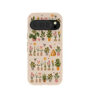 Seashell Plants and Blooms Google Pixel 10/10 Pro Case Unisex Design Lightweight Grip