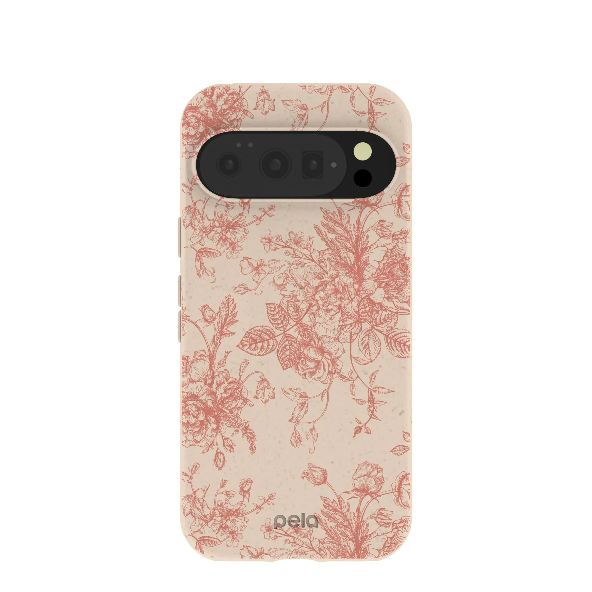 Seashell Rococo Bouquets Google Pixel 10/10 Pro Case Color Gradient Refined Edge