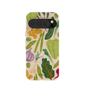 Seashell Veggie Patch Google Pixel 10/10 Pro Case Lightweight texture Minimal Detail Texture