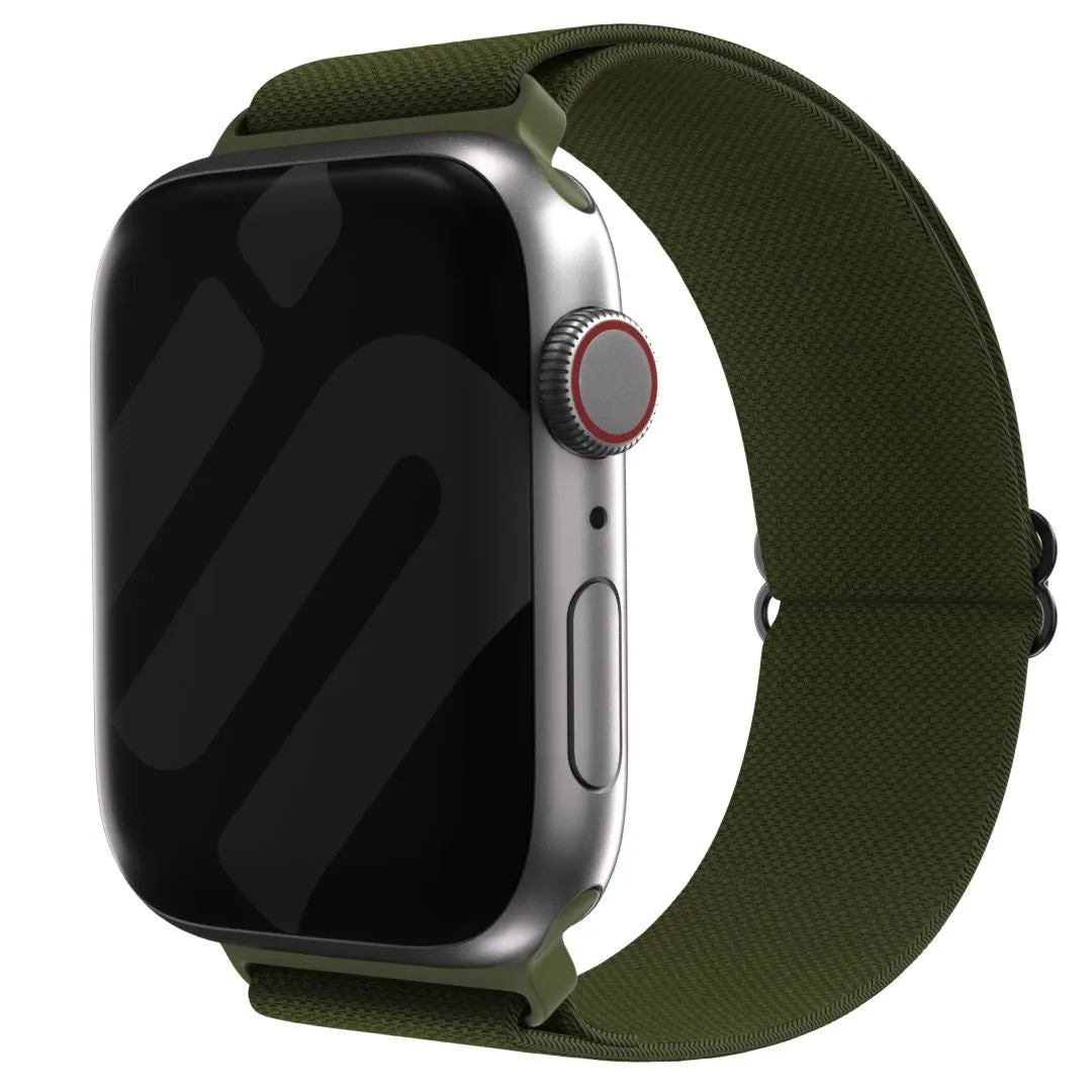 Apple Watch Elastic Strap (Green) Rugged Utility Wear