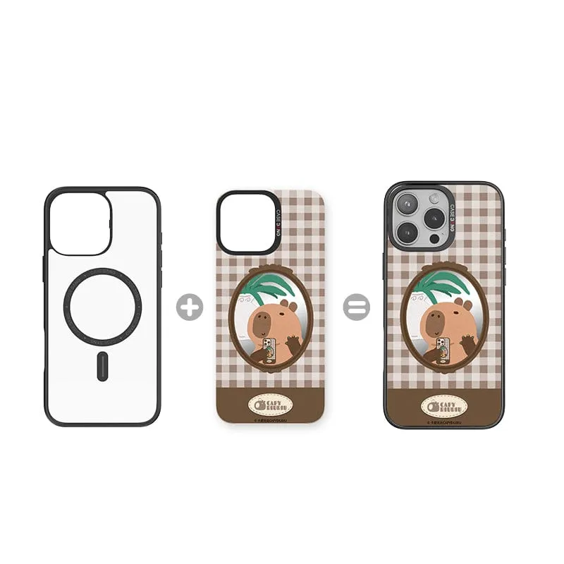 Selfie Capybara Imagisnap Rugged Look Finish Tough Exterior