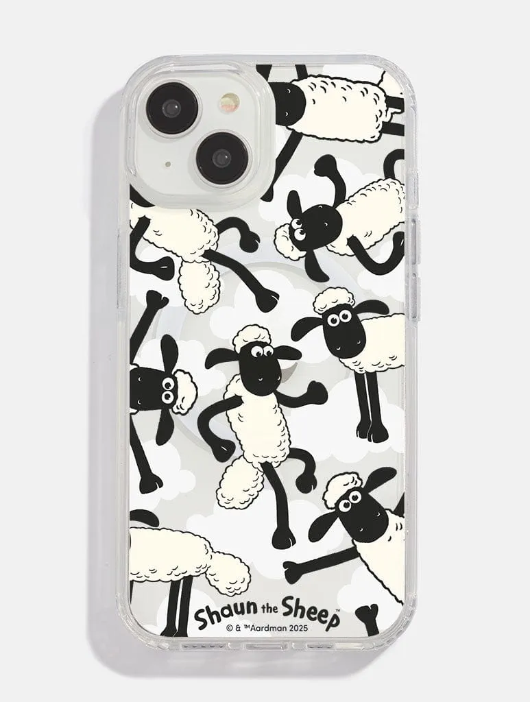 Shaun the Sheep x Skinnydip Shaun MagSafe iPhone Case Shock Absorption Layer