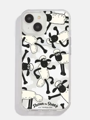 Shaun the Sheep x Skinnydip Shaun MagSafe iPhone Case Casual Texture Desk Companion
