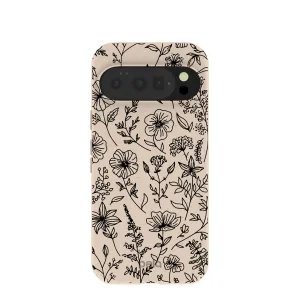 Flexible frame Seashell Wild Flower Google Pixel 10/10 Pro Case