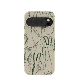 London Fog Golf Course Google Pixel 10/10 Pro Case Outdoor Use Soft Edge Detail