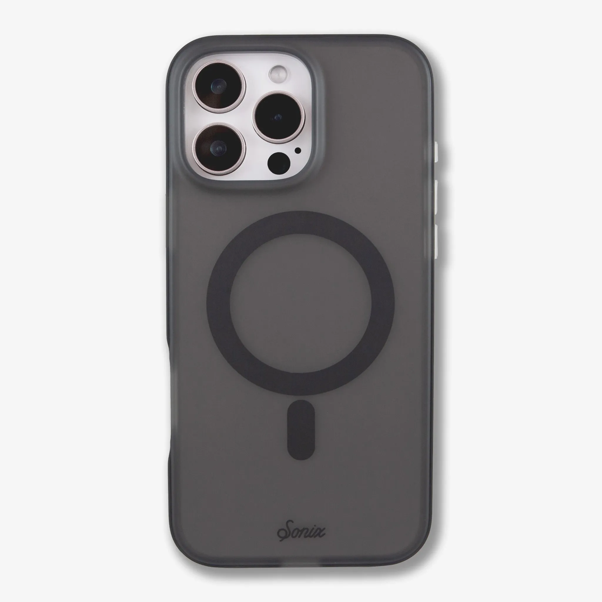 Frosted Matte MagSafe? Compatible iPhone Case - Black Comfort Feel Matte Layer