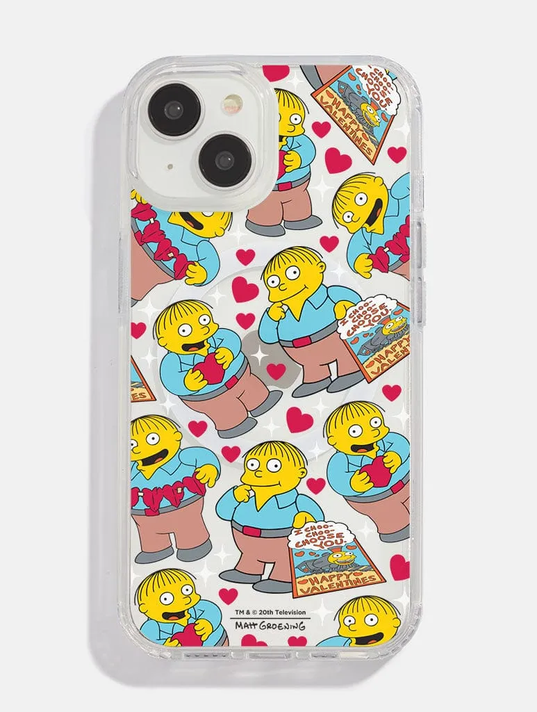 The Simpsons I Choo-Choo-Choose You MagSafe iPhone Case Protective Pattern Rugged Outline