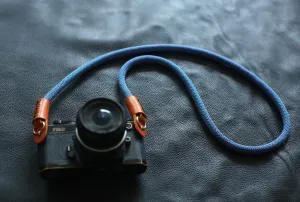 Sky Blue Handmade Camera Strap??Windmup Lightweight Strap