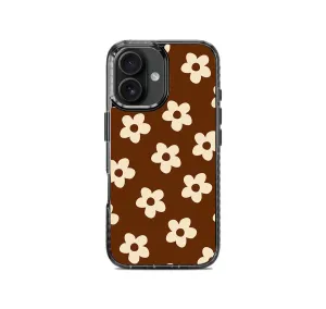 Brown Floral Pattern Stride 2.0 Phone Case Cover Comfort Layer Texture
