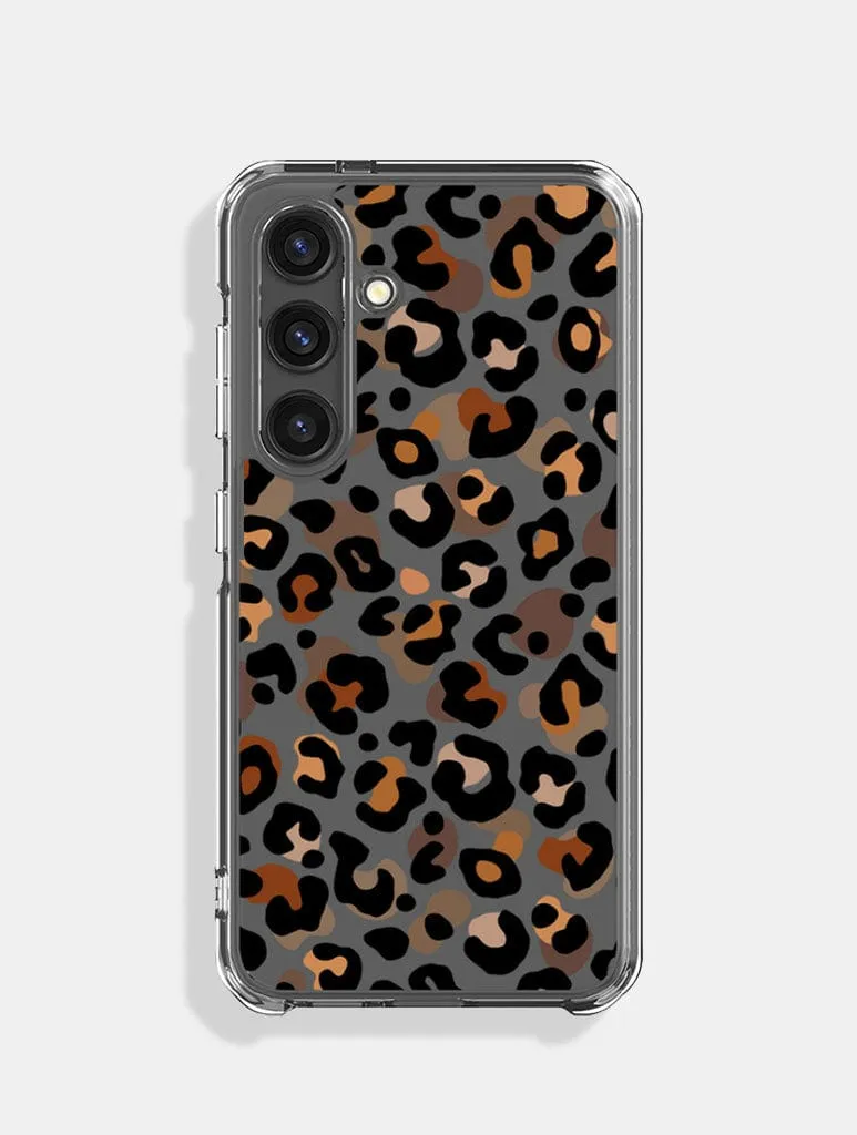 Leopard Print Android Case Soft Grip Finish