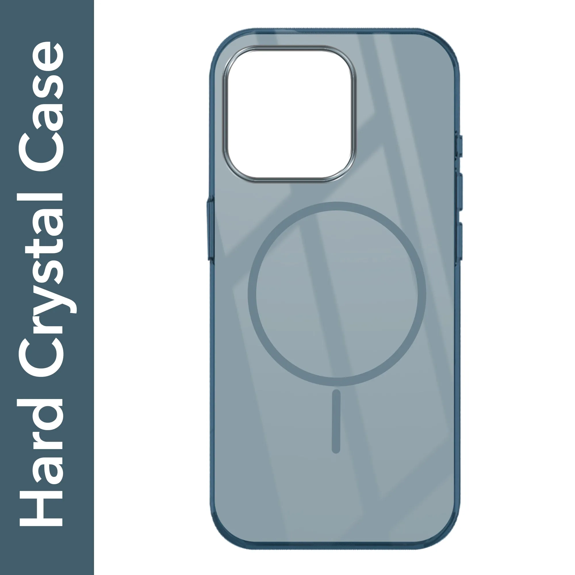 Durable Protection Layer Soft Design For Apple iPhone 15 Pro Back Cover Case (Crystal Clear Case | MagSafe Wireless Charging Support | Hard Anti Yellow | Camera Protection Bump)