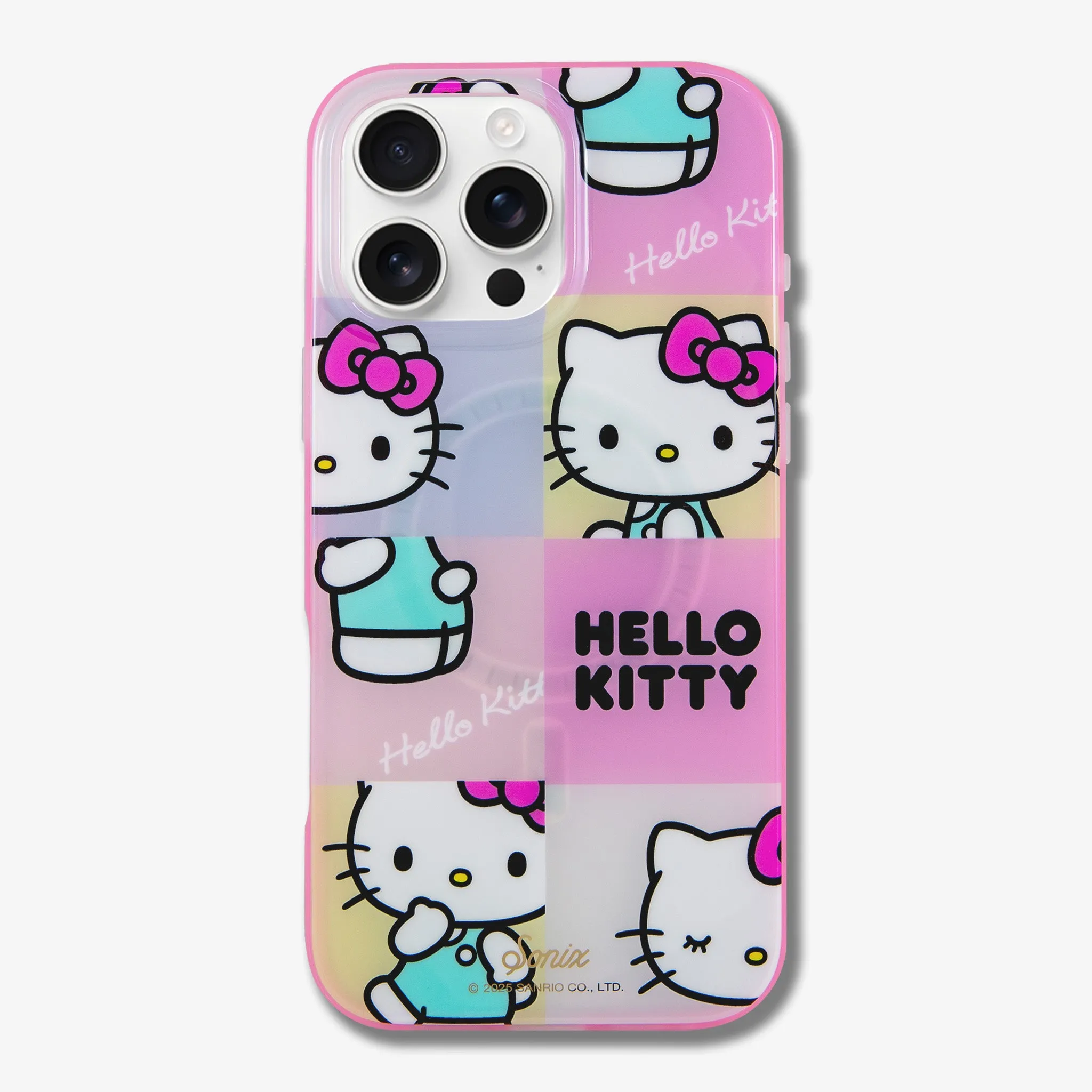 Durable Material Hello Kitty? Grid MagSafe? Compatible iPhone Case