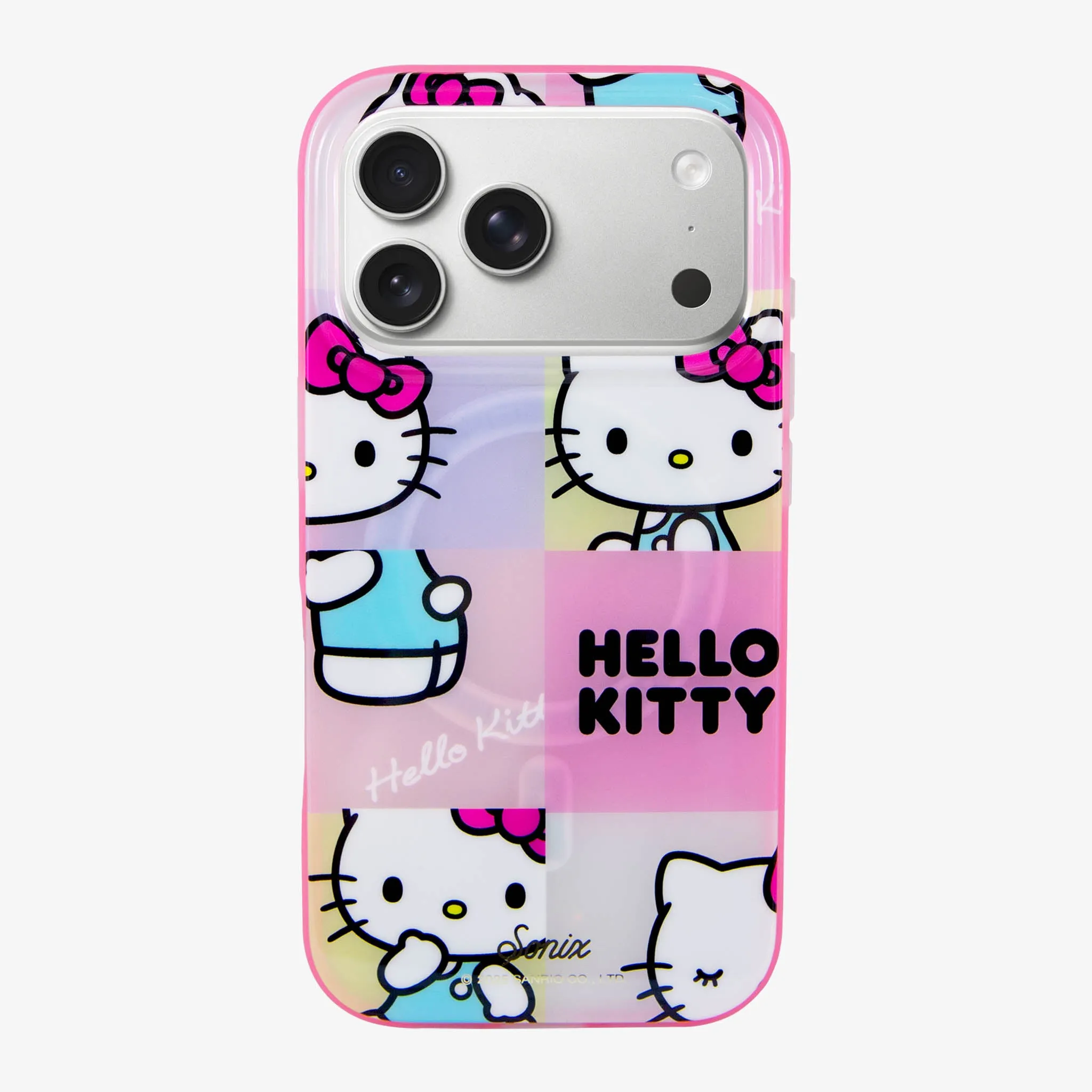Hybrid Edge Finish Hello Kitty? Grid MagSafe? Compatible iPhone Case