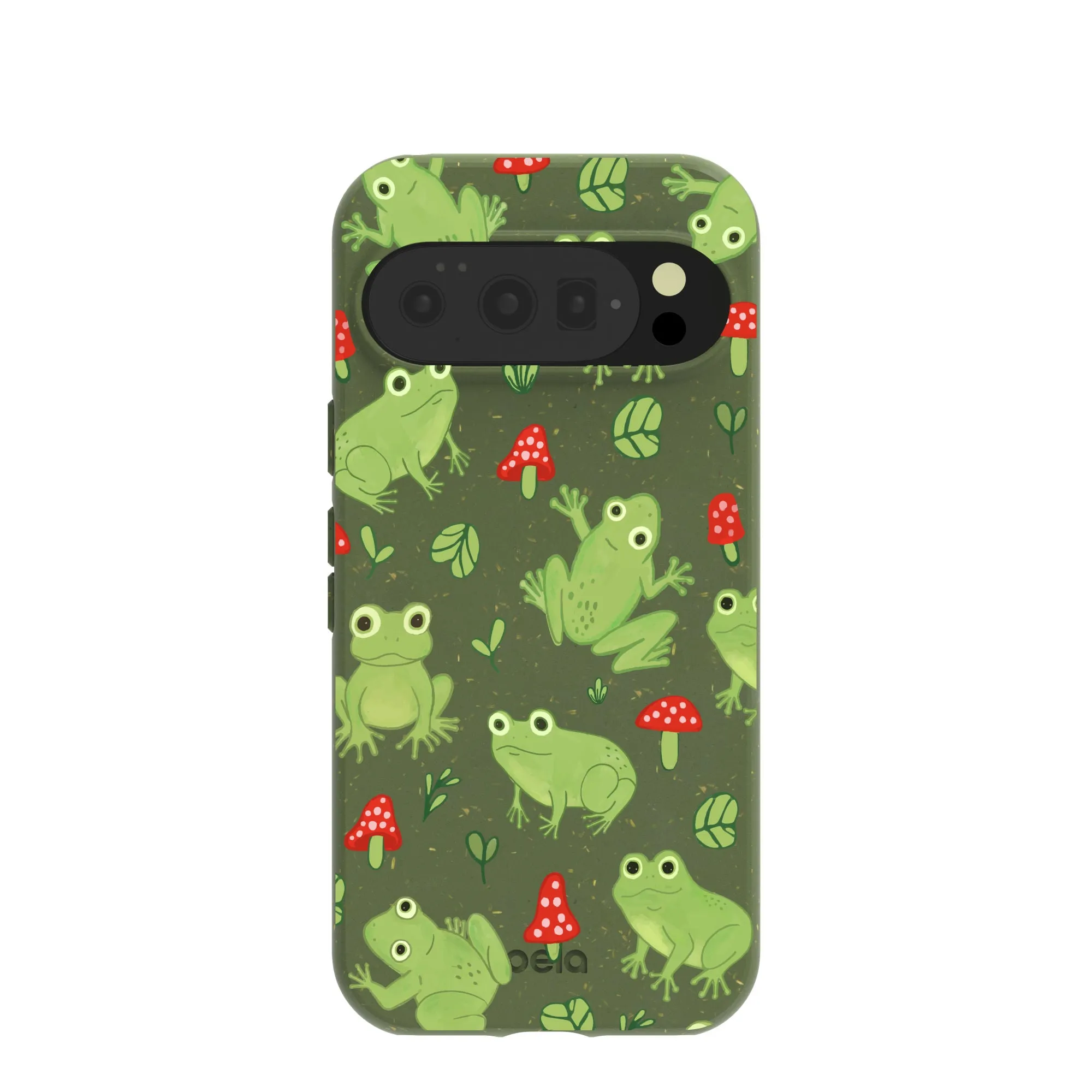 Forest Floor Frog Folk Google Pixel 10/10 Pro Case Flexible Pattern Layer