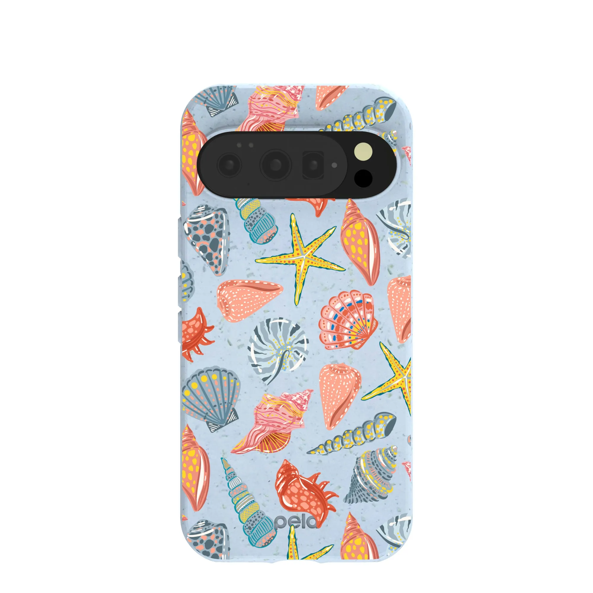 Sleek Texture Soft Surface Design Powder Blue Mermaid Finds Google Pixel 10/10 Pro Case