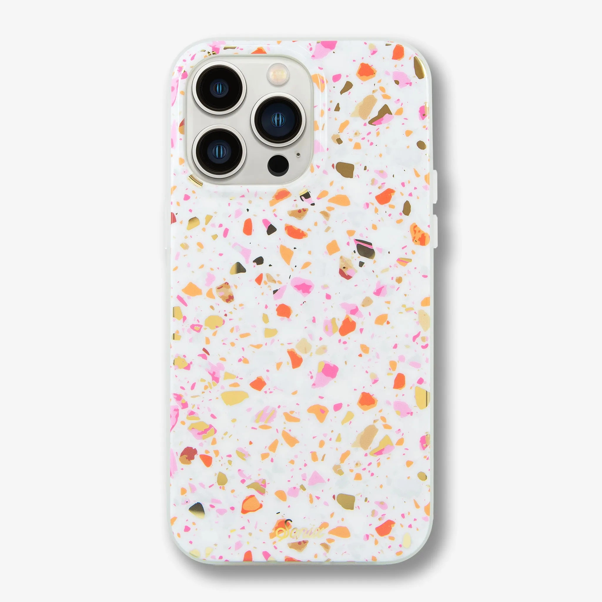 Sherbet Confetti MagSafe? Compatible iPhone Case Soft Frame