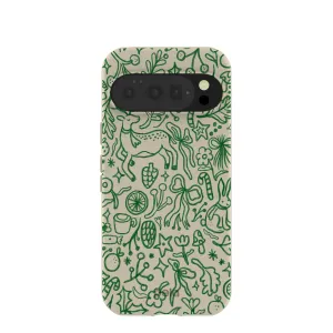 Smooth Outline London Fog Cozy Woodland Google Pixel 10/10 Pro Case