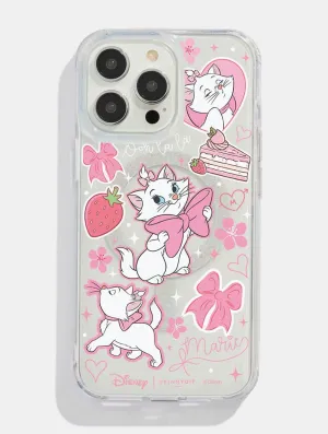 Disney Coquette Marie Glitter MagSafe iPhone Case Protective Quality