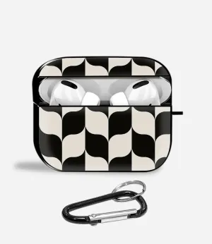 Retro Sway Aipods Glass Case wireless convenience cover