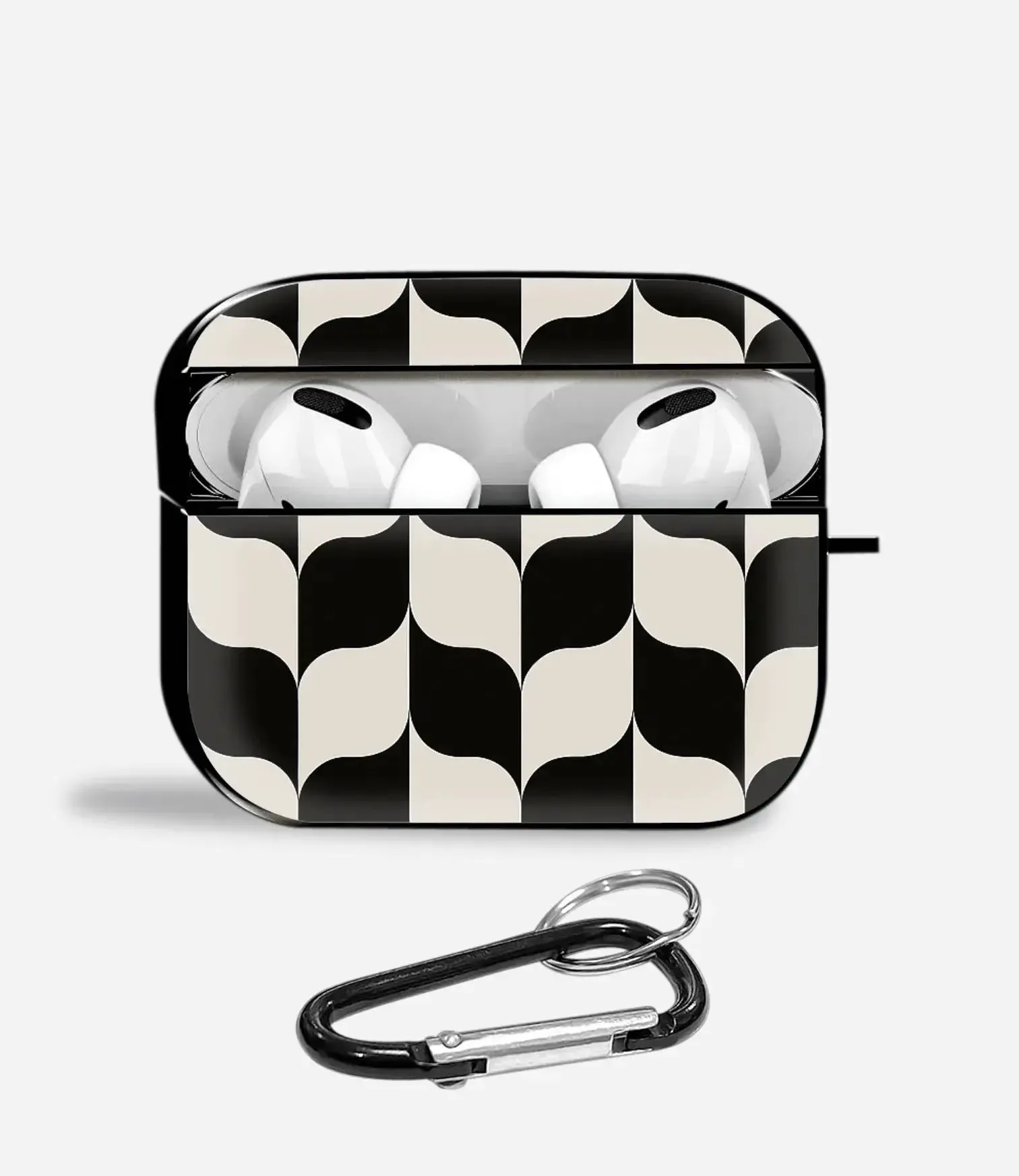 Retro Sway Aipods Glass Case wireless convenience cover